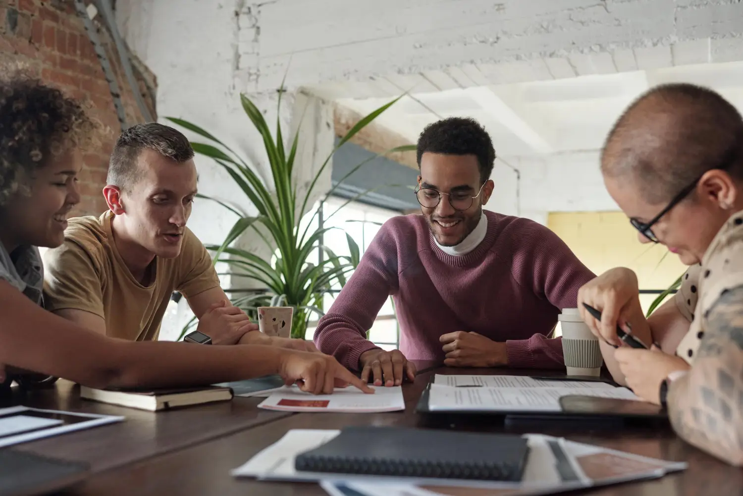 Professionnels en réunion